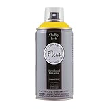 La pintura en spray efecto tiza Fleur es un producto sin olor, al agua y no gotea.