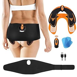 FOPIE Butt Hips Trainer Muscle Toner Fitness Training Gear Home Office Ab Trainer Workout Equipment Machine Fitness for…