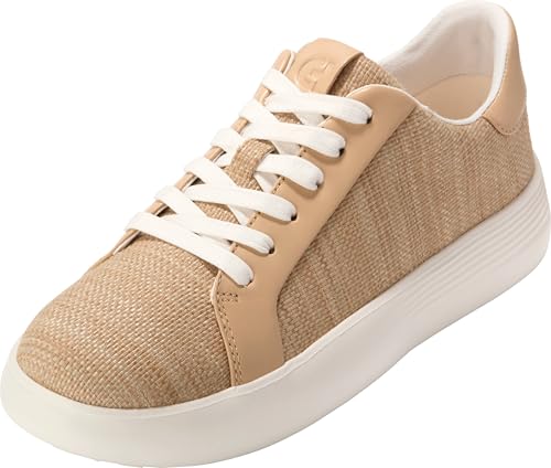 Cole Haan Cole Haan Women's Grand Crosscourt Joy Platform Sneakers, Raffia, 8.5-B US