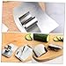 TOPPERFUN 2pcs Sturdy Stainless Finger Protector Cut Gloves for Kitchen Finger Guard Food Cutting Hand Protector Kitchen Tools