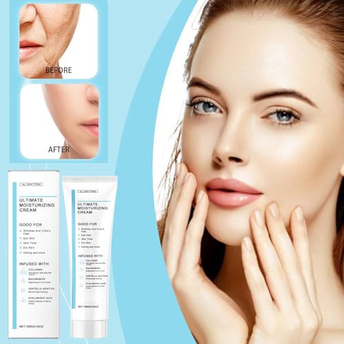 100g Youthful Formula Ultimate Moisturizing Cream,Cream Relieve Dry Skin,Moisturizing C/ream for Women,Face Moisturiser Anti Wrinkle,Face Care Moisturising C/ream for All Skin Types - Image 8