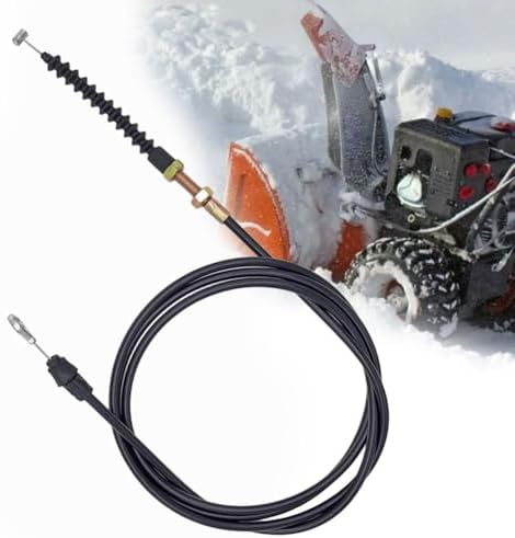 IdealThingShop Snow Blower Deflector Control Cable 06900614 with 80.31 in Overall Length and 70 in Conduit, Compatible with Models 921024/921029/921030/921032 Deluxe S - 2