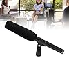 Lxwythozoan Condenser Interview Microphone, Handheld Vocal Mic for DSLR Camera, Cardioid Pickup Pattern with Metal Holder and Wind Foam Cap, XLR Cable for Video Camcorders DV #3