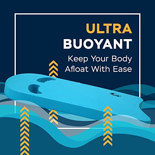 Sunlite Sports Swimming Kickboard With Ergonomic Grip Handles, One Size Fits All, For Children And Adults, Pool Training Swimming Aid, For Beginner And Advanced Swimmers #TOP4