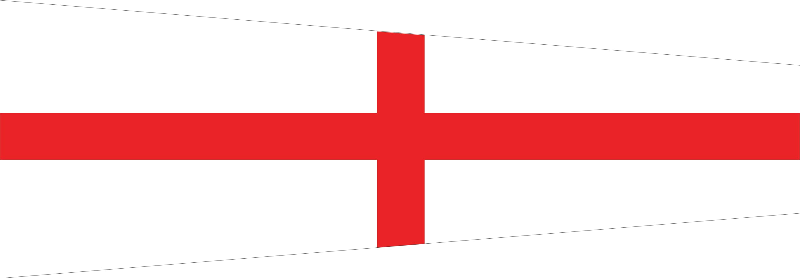 Drapeau de signalisation marine 120 x 40 pavillon bateau équipement sécurité