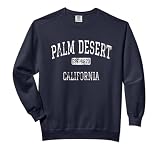 Palm Desert California CA Vintage Comfort Colors Adult Sweatshirt