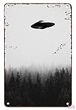 Photo Gallery ufo decor outdoor ufo above a forest targa in metallo vintage home decor rustico targa in alluminio da parete poster in metallo per garage man cave 20,3 x 30,5 cm Photo Gallery ufo decor outdoor ufo above a forest targa in metallo vintage home decor rustico targa in alluminio da parete poster in metallo per garage man cave 20,3 x 30,5 cm