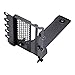 Phanteks (PH-VGPUKT4.0_03R) Gen4 Vertical GPU Bracket, 220mm Flat Line PCI-E Gen4 x16 Riser Cable Kit (Black)