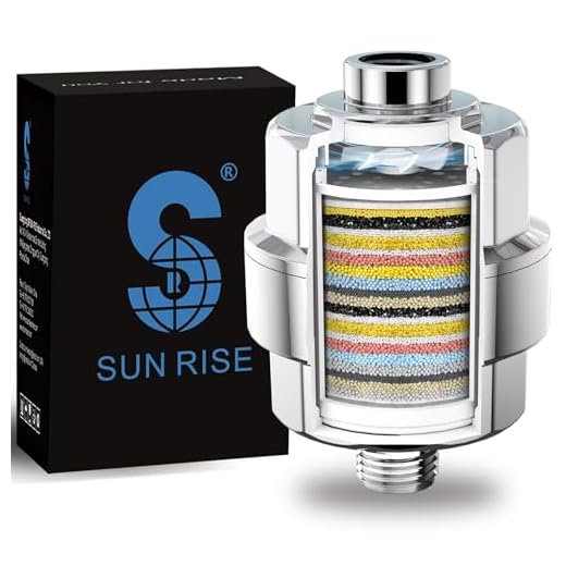 Best Shower Head Filter For Hard Water Buying Guide | Shower Head 20-Stage Shower Filter-Shower Head Filter for Hard Water, with 1 Replaceable Cartridges, High Output Shower Water Filter for Removing Chlorine and fluoride, Polished Chrome