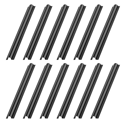 Lot de 12 manchons cachés pour câbles de voiture - Gaine de câble cachée pour voiture