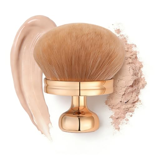 Extra Large Body Makeup Brush for Self Tanner w/ Pouch