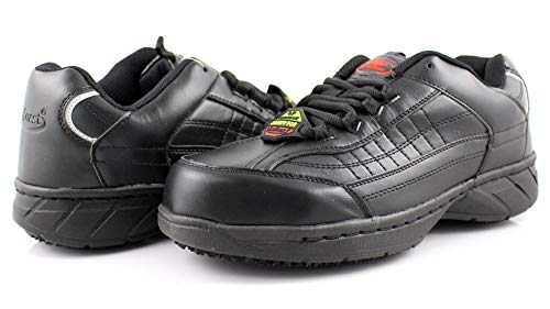 Laforst George 9405 Mens Work Slip Resistant Composite Toe Sneakers Black 9