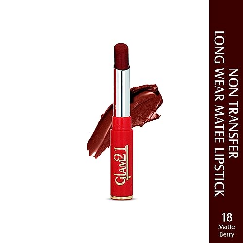 Image of Glam21 Matte Pro Ink Non Transfer Lipstick | Long Lasting | Ultra Pigmented |18 Matte Berry