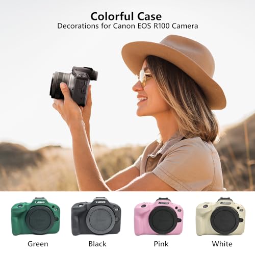Funda de silicona MUZIRI KINOKOO para cámara Canon EOS R100 miniatura 7