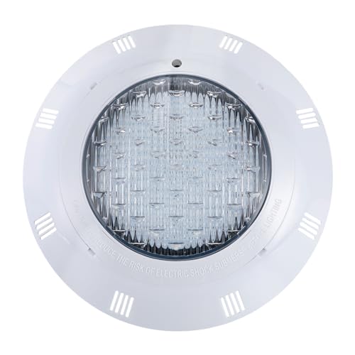 HazLope Lampe Piscine LED 36W RGB IP68, Projecteur Piscine Subaquatique 3600LM avec Télécommande, Lumière Piscine Extérieure 12V pour Bassin Spa Fontaine