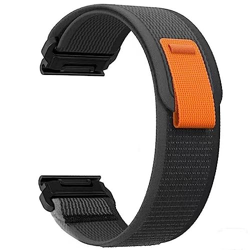 Zeit Diktator Correas de reloj compatibles con Garmin Fenix 7x6x5xTactix 7 Pro 6x Pro 5x Plus watch,Sport Loop 26 mm Watchband For Garmin Fenix 3 3HR MK2 Delta Enduro 1 2 para hombres, 26mm, Sin gem