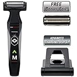 MANGROOMER 2.0 Professional Body Groomer, Ball Groomer & Body Trimmer With Propivot Flexing Head, 3 trimmer Combs, Wet…