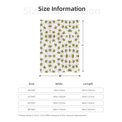 Couverture flanelle avocat idée cadeau originale plaid doux enfant - 4