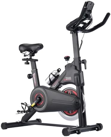 Bicicleta Ergométrica Spinning, Volante de Inércia 8kg Silencioso...