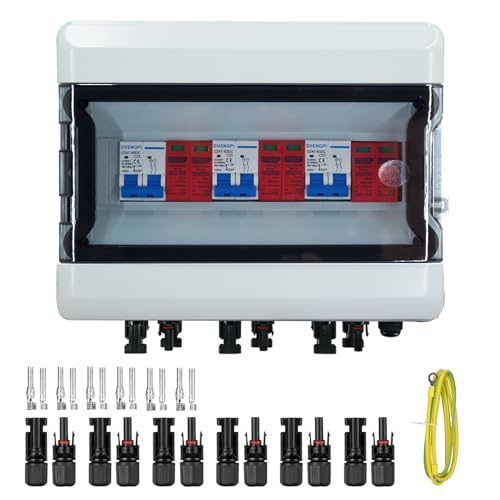 Boîte de combinaison solaire 3 in 3 out DC 500V 25A pour panneaux