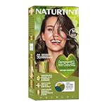 Naturtint Permanent Hair Colour Gel 5A Light Ash Chestnut, Plant Enriched, Biobased, Ammonia Free, Long Lasting Grey Coverage and Radiant Colour, Nourishment and Protection