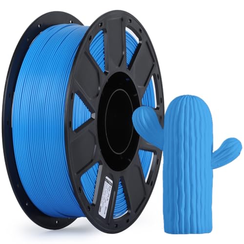 Creality Ender PLA フィラメント 1.75mm ±0.03mm 1KG 3Dプリンター フィラメント PLA 分解性 環境に優しい 高精度 低収縮率 ほとんどの FDM 3Dプリンター用フィラメント Ender シリーズ、CR シリーズ、完成機シリーズ Ender-3 S1、CR-10 Smart Pro、Sermoon V1 Pro ブルー