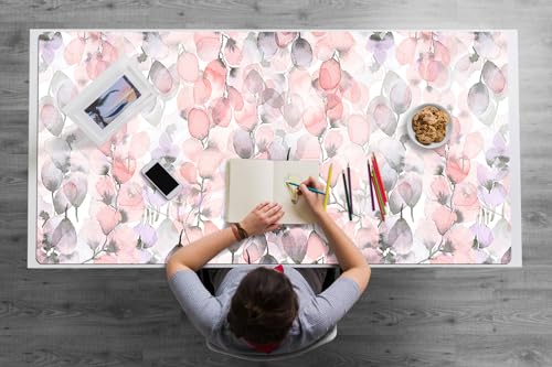 Sous-main de bureau protection des surfaces contre rayures et taches 120x60cm