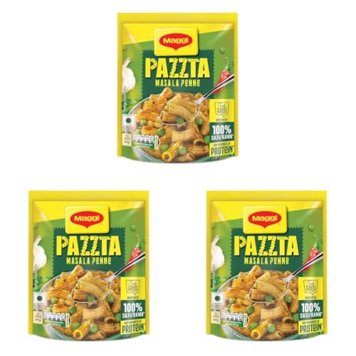 Image of Maggi PAZZTA Masala Penne Pasta, 69.5 g Pouch (Pack of 3)