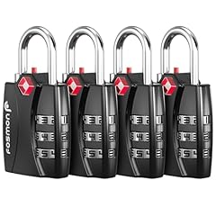 Black 3 Digit 4 Pack