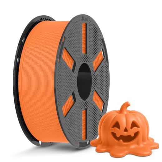 ⚡ JAYO PLA 3D Printer Filament 1.75mm, 1.1kg Reusable Spool, Orange