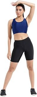 LYCOT Women's Nylon Padded Plain Wire Free Sports Bra for Gym, Yoga, Running, and Fitness Price In India