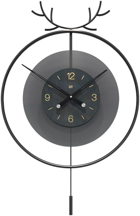 19-Inch Retro Gear Wall Clock, Home Personalized Industrial Style Wall Decoration Light Luxury Clock, Used in Bedroom, Living Room and Office