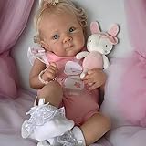 RXDOLL Muñecas realistas de bebé Reborn de silicona de cuerpo completo de 18 pulgadas, muñeca de bebé realista que se ve de la vida real, muñecas anatómicamente correctas, recién nacido, prematuro