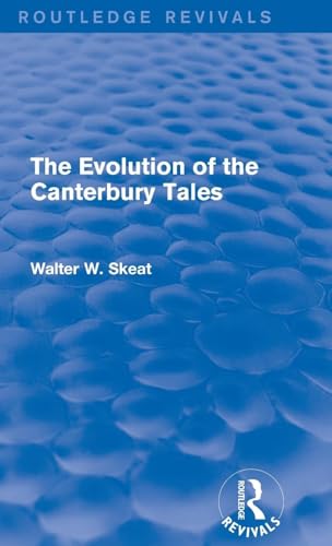 The Evolution of the Canterbury Tales 1138649090 Book Cover