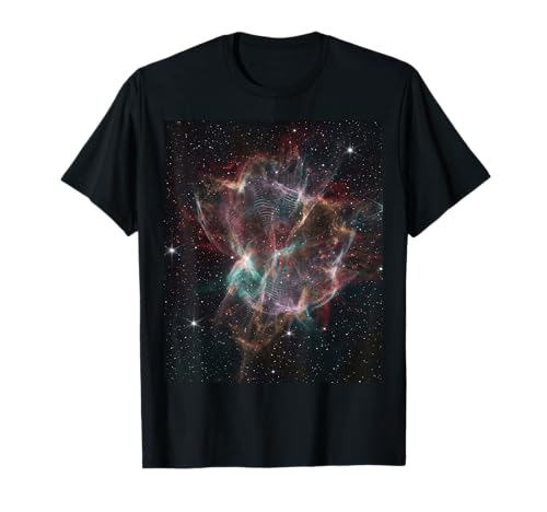 Supernova Remnant Nebula Structure Astronomy Space Art T-Shirt