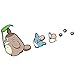 WANGZZZ My Neighbor Totoro Adesivo Car Personality Car Sticker Simpatico Cartone Animato Anime Body Sticker Scratch Sticker Coda Decorazione Adesivo Accessori Auto