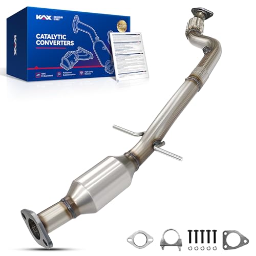 KAX Rear Catalytic Converter Fit for Chevrolet 2011-2015 Cruze 1.4T, 2016 Cruze Limited 1.4T OE# 55637, 643091, 50510, 13265369, 22780527, 52109, 0795264 Automotive Replacement (EPA Compliant)