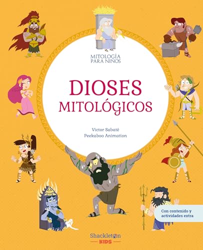 Dioses mitológicos: Libro infantil con juegos y actividades extra | Descubre el maravilloso mund...