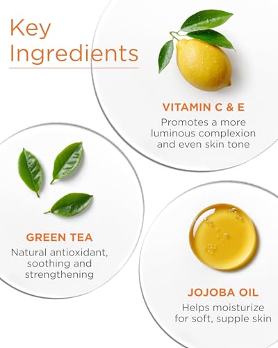 Andalou Naturals Brightening Meyer Lemon + Vitamin C Creamy Cleanser | Gentle Face Wash to Even Tone & Boost Glow | Aloe Vera & Natural Ingredients | For Dull Skin | 6 oz - Thumbnail 5