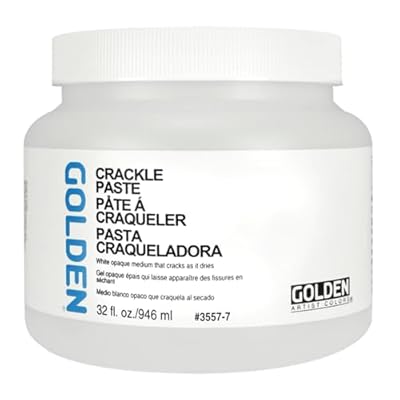 Golden Acryl Med 32 Oz Crackle Paste