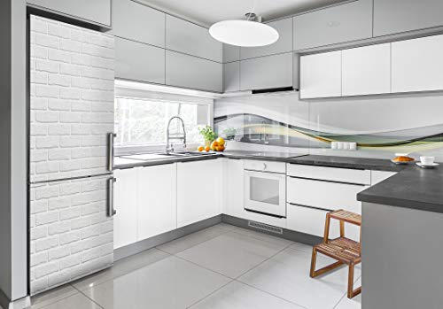 Película autoadhesiva para nevera 60x180 cm pegatinas pared decoración hogar 3