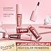 SEACICO 10 pcs Set Matte Finish Liquid Lip Gloss, Highly Pigment Lip Stain, Waterproof & Long Lasting Mini Lip Tint, Non-Stick Cup & Lightweight Gift Set Lip Gloss for Women & Girls Lip Beauty Makeup
