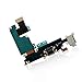 COHK USB Charging Port Dock Flex Cable with Microphone and Headphone Audio Jack Assembly Compatible with iPhone 6 Plus 5.5 inchs Grey