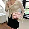 SuChengSS UmhäNgetasche Damen Stilvolle Frauen -Schulter -Crossbody -Tasche Mit Kettenriemen Vielseitige Kleine Quadratische Handtasche Für Trendige Outfits-grün #1