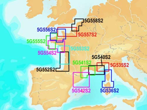 Navionics 5G554S2 Gold Small2 Olonne - Douarnenez Cover