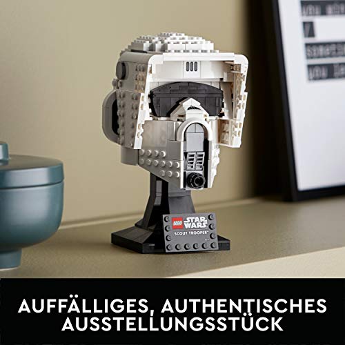 LEGO 75305 Star Wars Scout Trooper Helm Bauset für Erwachsene, Deko, Geschenkidee, Modell zum Bauen und Ausstellen – Bild 3