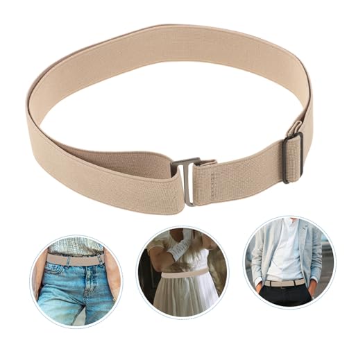 FRCOLOR Elastic Waist Belt for Men and Women and Stylish Casual and Formal Wear Versatile Stretch Belt for Jeans and and Comfortable Design3