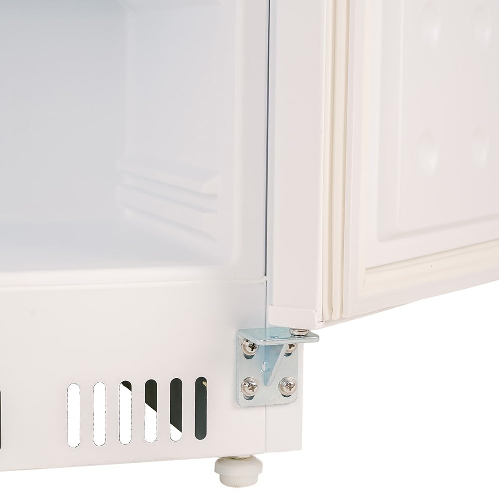 Armario Refrigerado Bajo de 1 Puerta de 60 cm Refrigeración Estática Blanco | Armario Frigorífico Capacidad 129 L - 3 Estantes y 100 W para Bares y Restaurantes