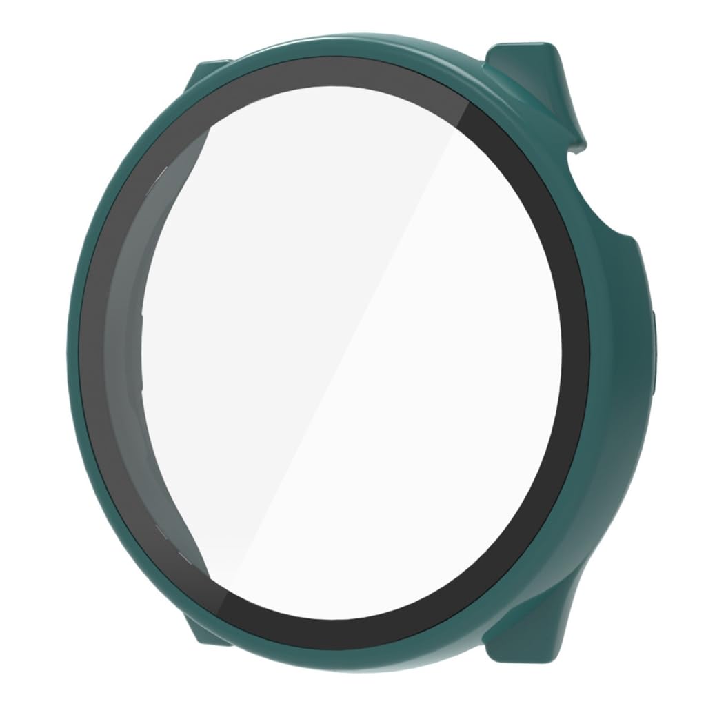 Elnwnnkc Smartwatch Frame Housing Tempered-Glass Film Hard Cover Screen Bumper-Shell