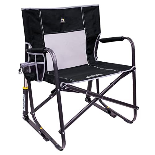 GCI OUTDOOR Freestyle Rocker XL Portable Folding Rocking Chair and Outdoor Camping Chair